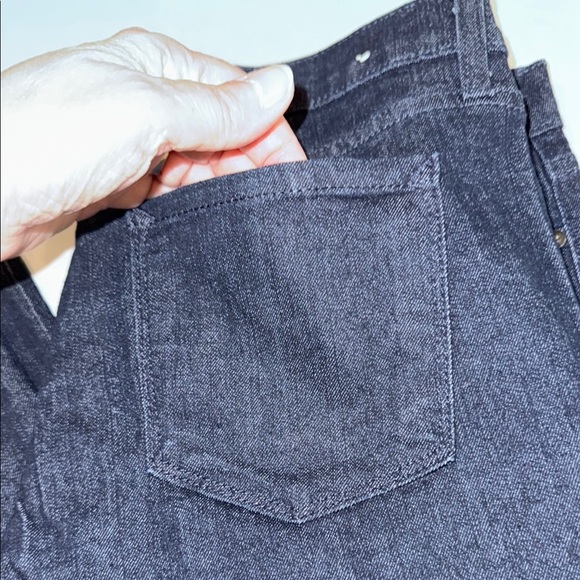 Le Chateau Jeans Dark Blue Denim Boot Cut Jeans - Picture 6 of 14